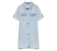 Vero Moda Jennie Kurzarmkleid S Light Blue Denim