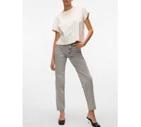 Vero Moda Tessa Mom Jeans in Hellgrau W26 / L32 Straight Fit