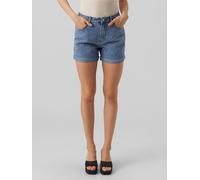 Vero Moda Jeansshorts VMZURI HR Loose Fit Baumwoll‑Mix Blau XL