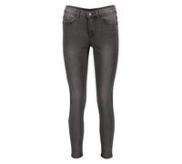 Vero Moda Tanya Normal Waist Slim Piping Jeans XS Dark Grey Denim