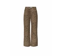Vero Moda Loose Fit Jeans mit Animal Print Modell 'TESSA' in Mittelbraun, Größe 32/32