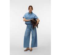 Vero Moda Jeansbluse in Hellblau - Größe M | Damen Blusen