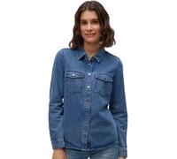 Vero Moda Jeanshemd Jennie in indigoblauer Waschung S Regular Fit