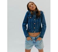 Vero Moda Jeansjacke Luna in Mittelblau S Slim Fit