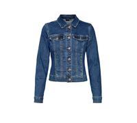 VERO MODA Jeansjacke Slim Fit VMLUNA blau | M