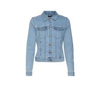 VERO MODA Jeansjacke Slim Fit VMLUNA hellblau | XL