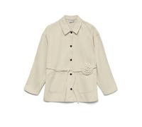 VERO MODA Jeansjacke VMSAZZY creme | XS