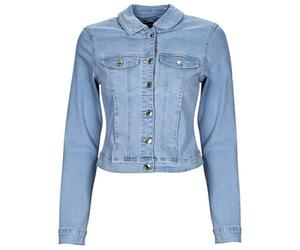 Vero Moda Jeansjacken VMLUNA LS SLIM DNM JACKET MIX GA NOOS in Blau EU XL