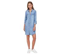 Vero Moda Silla Short Langarmkleid XL Light Blue Denim