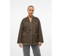 Vero Moda Kunstlederjacke "VMLIVA" in Braun - Größe S | Damenjacken