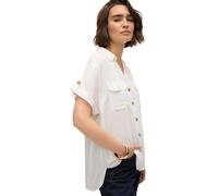 Vero Moda Kurzarmbluse Bumby in Weiß XL Regular Fit