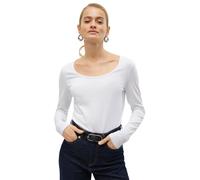 Vero Moda Longsleeve in Weiß - Größe M | Damen Tops