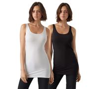 Vero Moda Longshirt ohne Ärmel im 2-Pack XS Regular Fit
