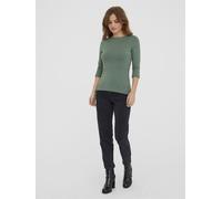 Vero Moda Longsleeve in Grün - Größe M | Damen Tops
