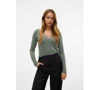 Vero Moda Longsleeve in Khaki - Größe L | Damen Tops