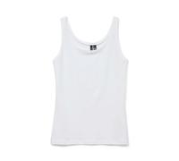 Vero Moda Damen Vmlulu Uu Tank Top JRS Ga Noos, Bright White, XS
