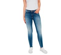 Vero Moda Damenjeans VMLUX MR SLIM - Slim Fit Mid Rise - Blau - XS L34