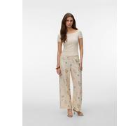 Vero Moda Marlenehose in Beige - Größe S | Damenhosen