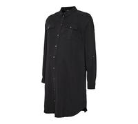 Vero Moda Maternity Damen Vmmsigga Ls Short Dress Blck Ga Noos, Schwarz, XS EU