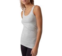 Vero Moda Maxi - Graues Langes Trägershirt aus leichtem Jersey XL Regular Fit