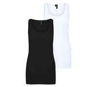 Vero Moda VMMAXI MY SOFT LONG M Black BRIGHT WHITE 10280920 (810424) verschiedene M