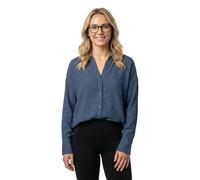 Vero Moda Melaney Queeny Langarmhemd (Herstellerartikelnummer: 10316389-DarkDenim/Melange-XS)