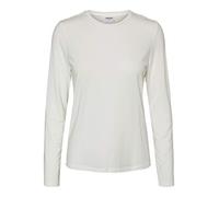 VERO MODA NOS Damen VMAVA L/S TOP GA NOOS Langarmshirt, per Pack Weiß (Snow White Snow White), 34 (Herstellergröße: XS)