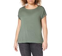 Vero Moda NOS Damen VMAVA PLAIN SS TOP GA NOOS T-Shirt, Grün (Laurel Wreath Laurel Wreath), 36 (Herstellergröße: S)