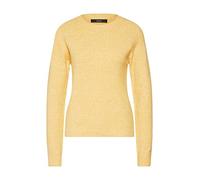 VERO MODA NOS Damen VMDOFFY LS O-Neck Blouse NOOS Pullover, per Pack Gelb (Spicy Mustard Detail: Melange), 36 (Herstellergröße: S)
