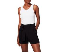 Vero Moda NOS Damen VMELLA SHORTS VMC NOOS Shorts, per pack Schwarz (Black Black), W(Herstellergröße: S)