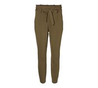 Vero Moda NOS Damen VMEVA HR LOOSE PAPERBAG PANT NOOS KI Hose, per pack Grün (Ivy Green Ivy Green), W/L30(Herstellergröße: XS)