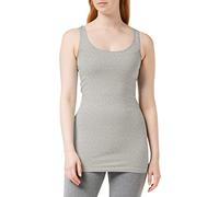 Vero Moda NOS Damen VMMAXI MY SOFT LONG TANK TOP GA NOOS Top, per pack Grau (Light Grey Melange Light Grey Melange), 40 (Herstellergröße: L)