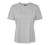 VERO MODA Damen VMPAULINA SS GA JRS NOOS T-Shirt, Light Grey Melange, XS