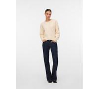 VERO MODA Damen Vmaries Ls O-Neck Cable Pullover Bf, Birch, S