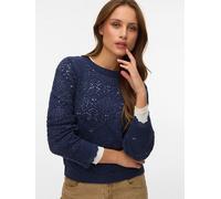 Vero Moda Pullover in Dunkelblau - Größe L | Damen Pullover Cardigans