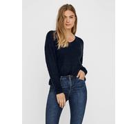 VERO MODA VMCREWLEFILE LS V-Neck Blouse NOOS