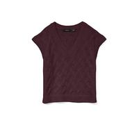 Vero Moda Pullunder in Bordeaux - Größe XL | Damen Pullover Cardigans