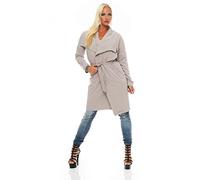 VERO MODA - Raina Long Trenchcoat - Damen Jacke, Farbe:Ash;Größe:XS
