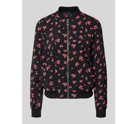 VERO MODA Regular Fit Blouson mit Allover-Muster Modell 'COCO' in Black, Größe L