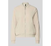 Vero Moda Regular Fit Bomberjacke mit College-Kragen Modell 'COCO' in Sand, Größe XL