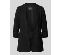 VERO MODA Regular Fit Longblazer mit Viskose-Anteil Modell 'FRIDA' in Black, Größe 42