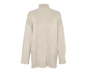 Vero Moda Rollkragenpullover in Beige - Größe S | Damen Pullover Cardigans