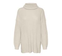 Vero Moda Rollkragenpullover in Creme - Größe L | Damen Pullover Cardigans