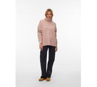 Vero Moda Rollkragenpullover in Rosé - Größe M | Damen Pullover Cardigans