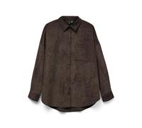 VERO Moda Damen Vmsanne Courderoy Ls Shirt WVN Ga Noos Vmsanne Courderoy Ls Shirt WVN Ga Noos (1er Pack)
