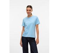 VERO MODA - VMPAULINA SS T-SHIRT JRS NOOS airy blue - Gr. - XL