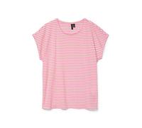 VERO MODA Vmava Ss Top Stripe Ga JRS Noos