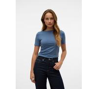 Vero Moda Shirt "Panda" in Blaugrau - Größe XS | Damen Tops