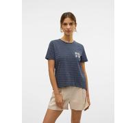 Vero Moda Shirt "Simone" in Dunkelblau - Größe S | Damen Tops