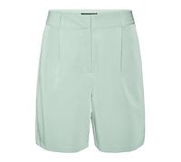 VERO MODA Shorts Elegante Kurze Stoffhose Leichte Casual Sommer Anzug Pants Oberschenkellang VMZELDA, Farben:Grün,Größe Damen:34 / XS